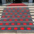 Commercial  Use floor mat Manufacturer Made Drainage Anti-skidding Pure PVC Vinyl Entry Outdoor Mat for Shopping mall and Hotel